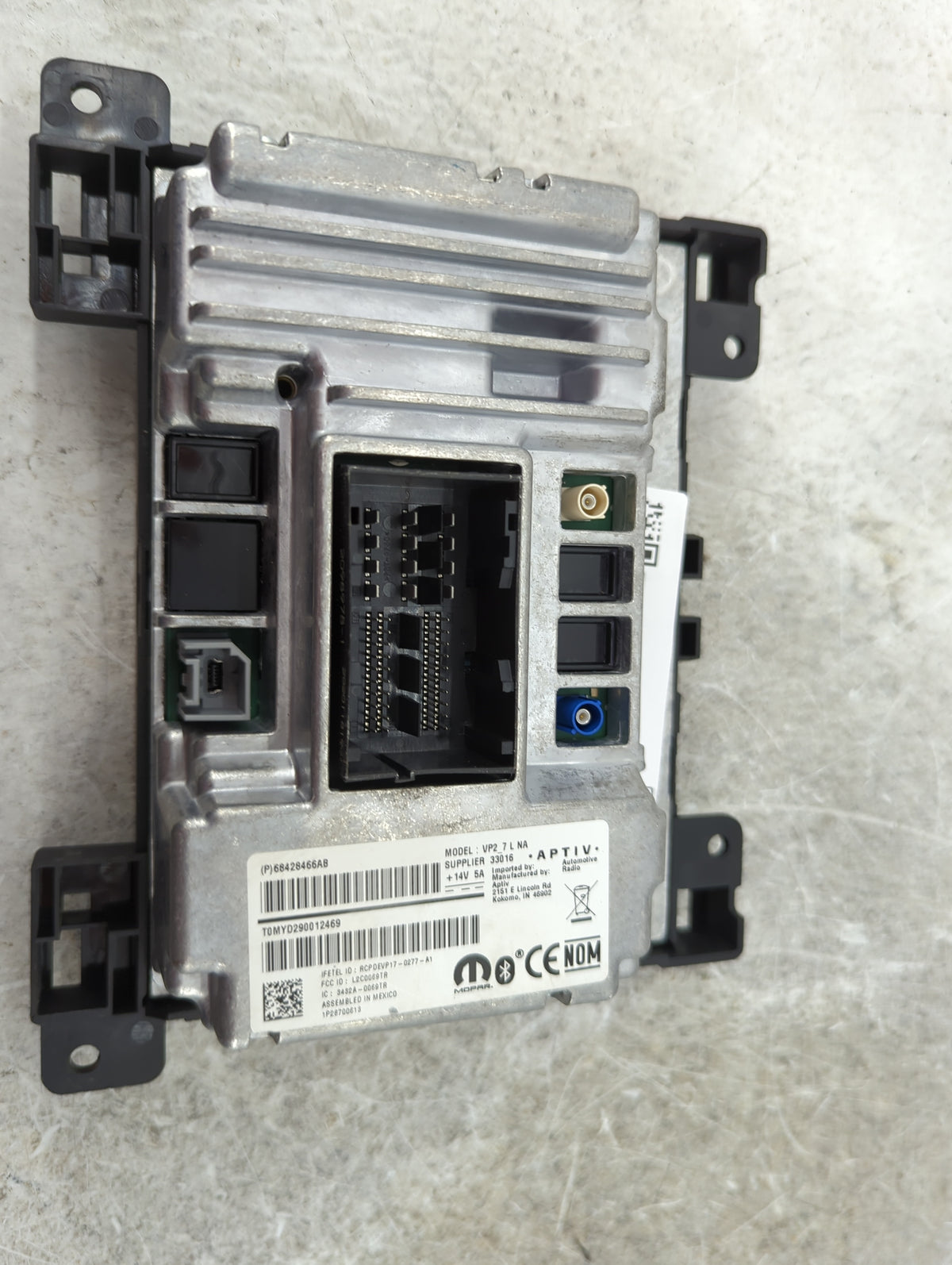 2016-2021 Dodge Charger Information Radio Display Screen 1514652 - Oemusedautoparts1.com