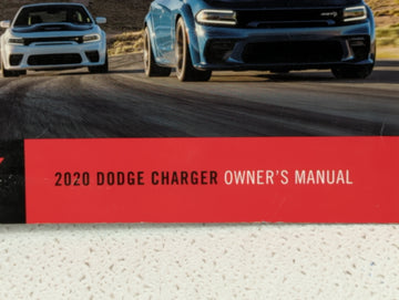 2020 Dodge Charger Owners Manual Book Guide OEM Used Auto Parts