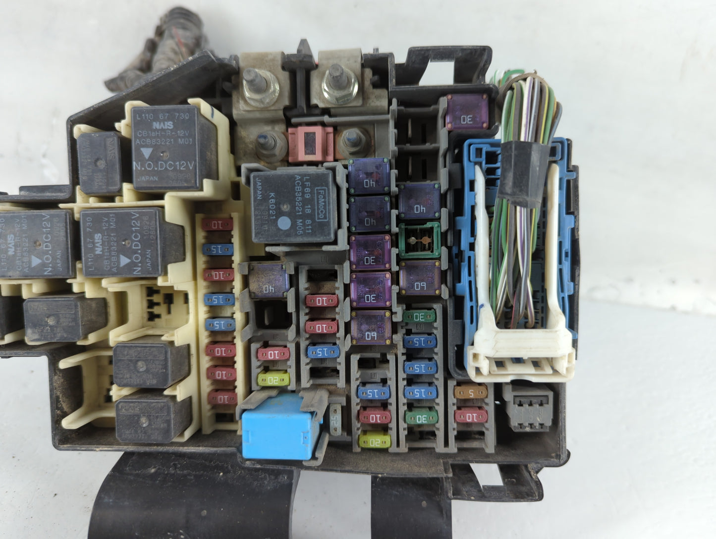 2019-2020 Dodge Charger Fusebox Fuse Box Panel Relay Module P/N:K7525 GEG1-66761 Fits Fits 2019 2020 OEM Used Auto Parts - O