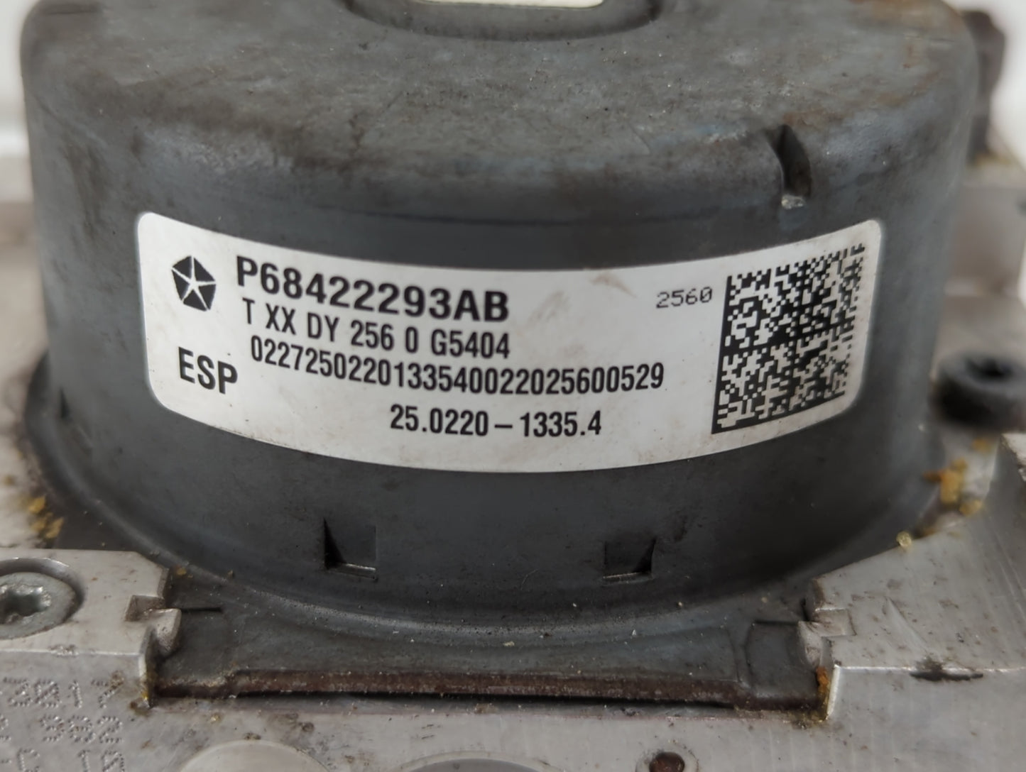 2015-2022 Dodge Charger ABS Pump Control Module Replacement P/N:P68422293AB Fits Fits 2015 2016 2017 2018 2019 2020 2021 202