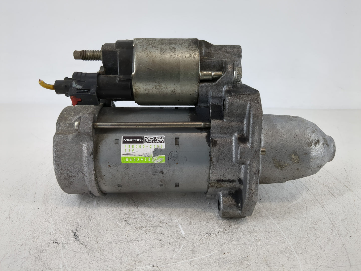 2016-2020 Dodge Durango Car Starter Motor Solenoid OEM P/N:438000-2652 Fits Fits 2016 2017 2018 2019 2020 2021 2022 OEM Used