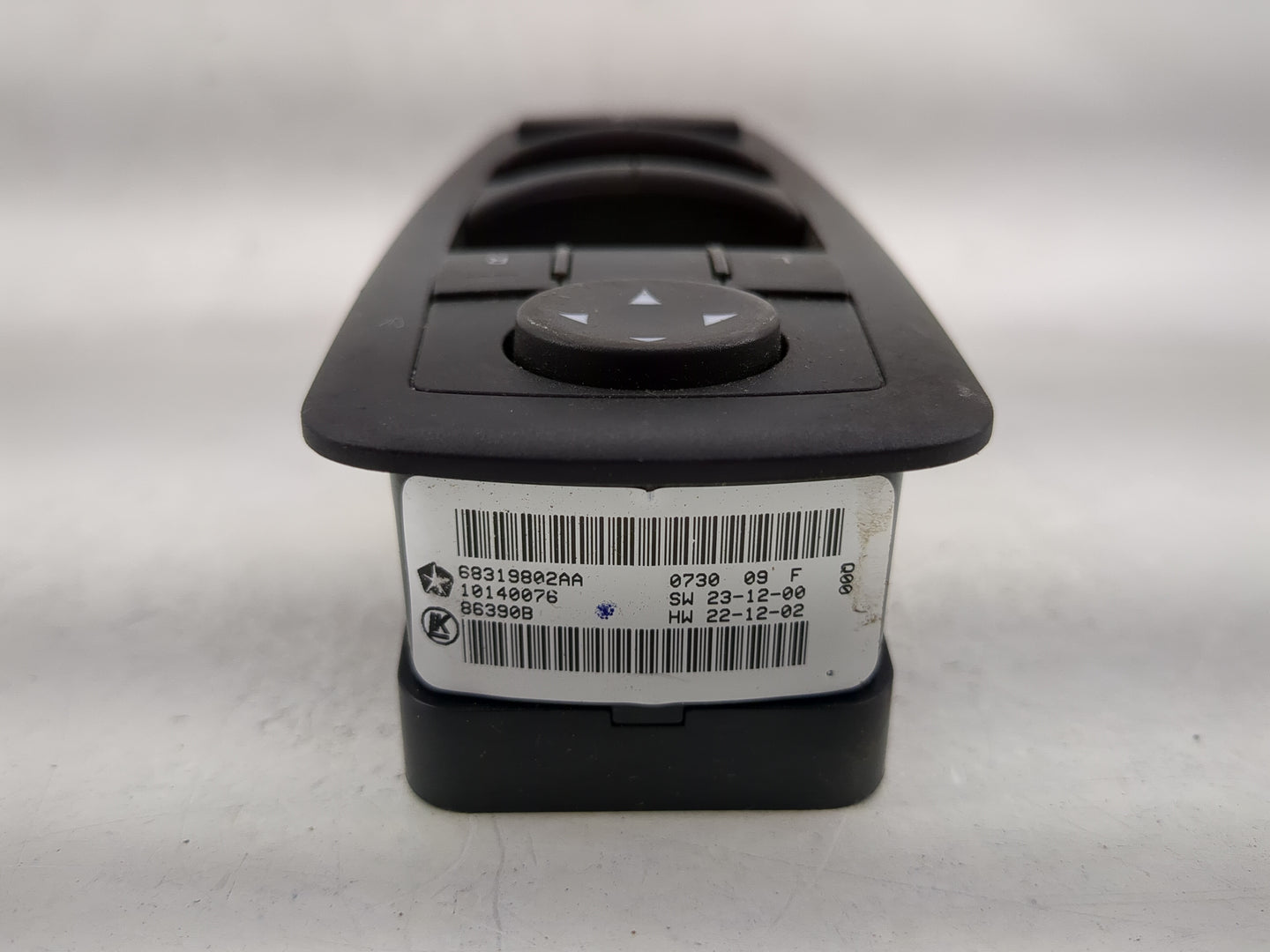 2016-2021 Dodge Durango Master Power Window Switch Replacement Driver Side Left P/N:68319802AA Fits OEM Used Auto Parts - Oe