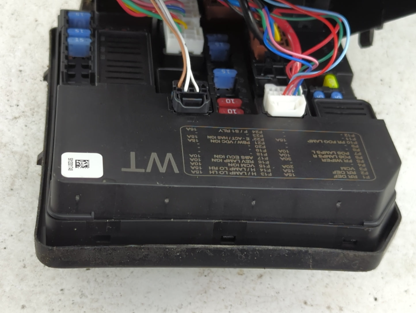 2020 Dodge Durango Fusebox Fuse Box Panel Relay Module Fits OEM Used Auto Parts - Oemusedautoparts1.com