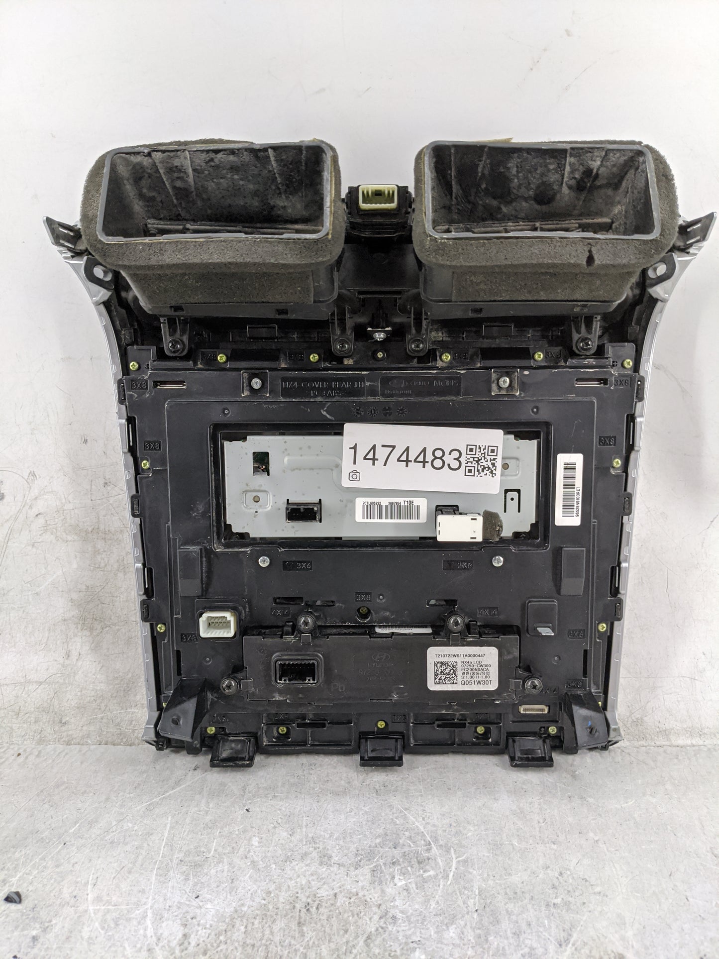 2018-2020 Dodge Durango Climate Control Module Temperature AC/Heater Replacement P/N:97250-CW300 Fits Fits 2018 2019 2020 OE