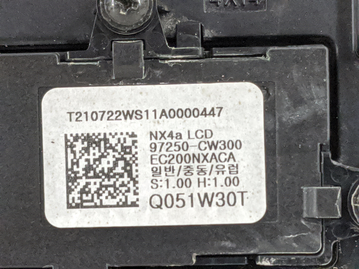 2018-2020 Dodge Durango Climate Control Module Temperature AC/Heater Replacement P/N:97250-CW300 Fits Fits 2018 2019 2020 OE