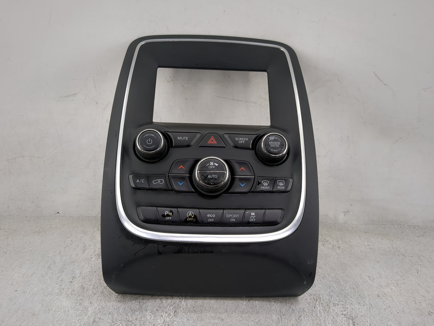 2018-2020 Dodge Durango Climate Control Module Temperature AC/Heater Replacement P/N:P68405346AA 68405346AA Fits OEM Used Au