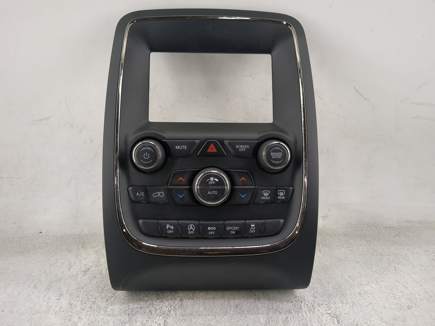 2018-2020 Dodge Durango Climate Control Module Temperature AC/Heater Replacement P/N:68333643AA P68333643AA Fits OEM Used Au