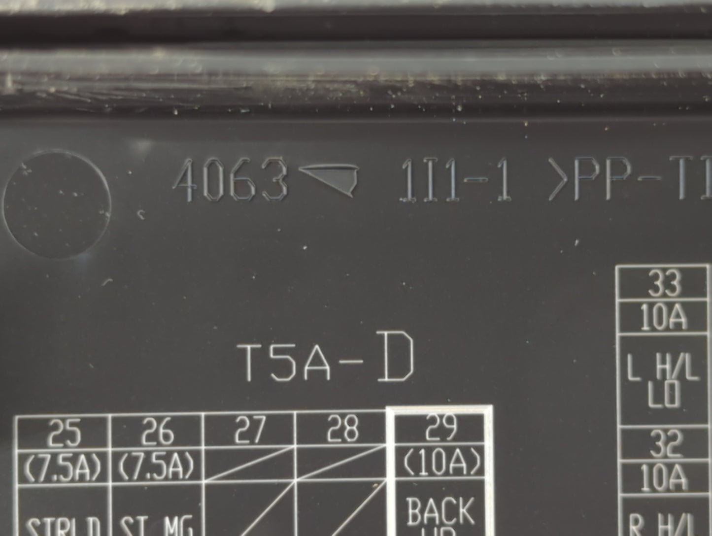 2020 Dodge Durango Fusebox Fuse Box Panel Relay Module P/N:T5A-D Fits OEM Used Auto Parts - Oemusedautoparts1.com