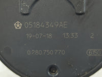 2011-2022 Dodge Durango Throttle Body P/N:05184349AE 0 280 750 770 Fits OEM Used Auto Parts - Oemusedautoparts1.com