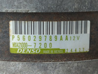 2011-2015 Dodge Durango Alternator Replacement Generator Charging Assembly Engine OEM P/N:P56029789AA Fits OEM Used Auto Par