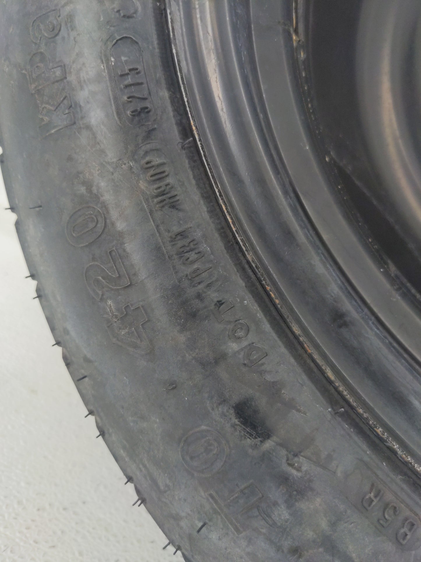 2012-2020 Dodge Grand Caravan Spare Donut Tire Wheel Rim Oem - Oemusedautoparts1.com