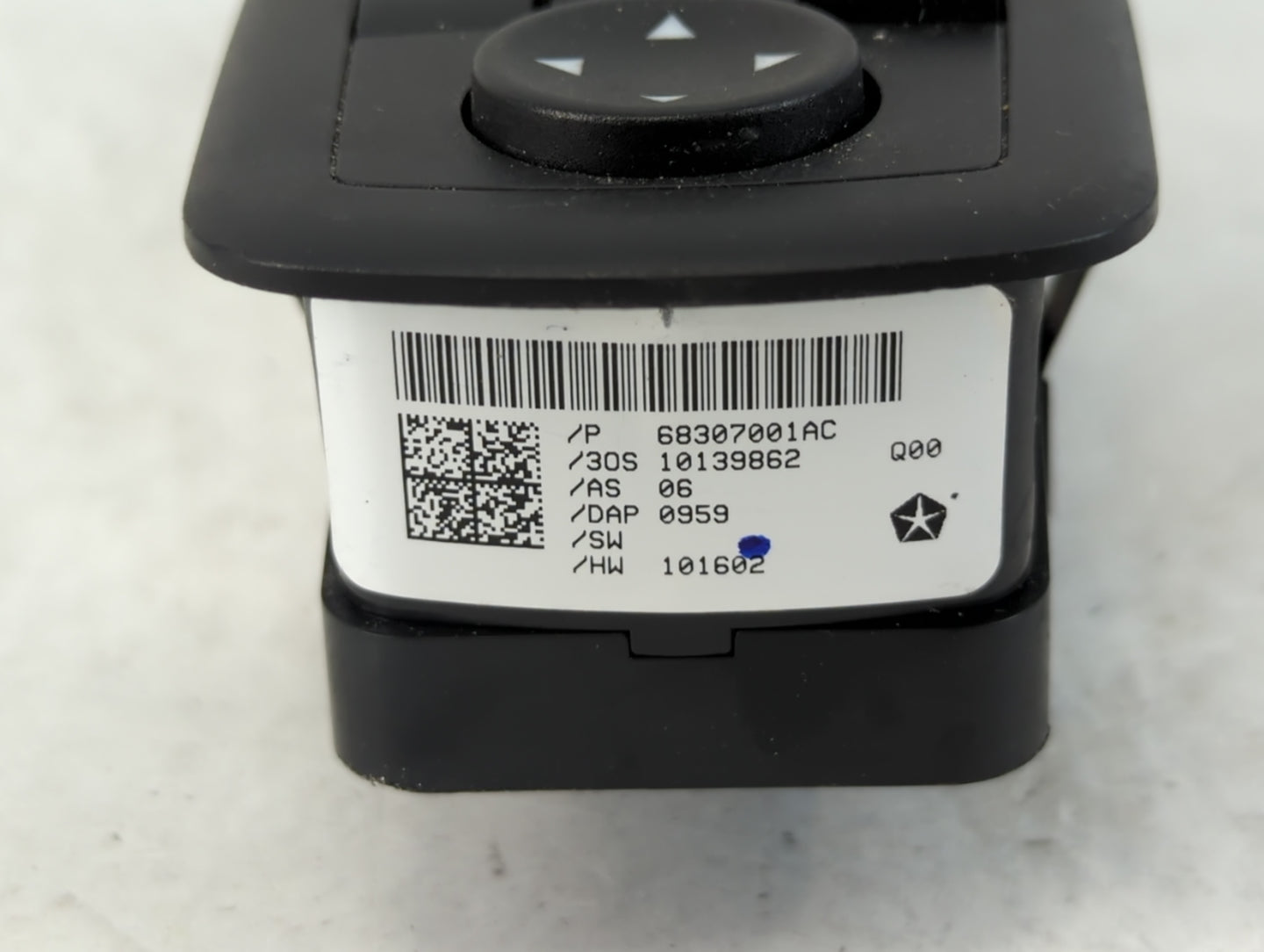 2018-2020 Dodge Journey Master Power Window Switch Replacement Driver Side Left P/N:68307001AC Fits Fits 2018 2019 2020 OEM 