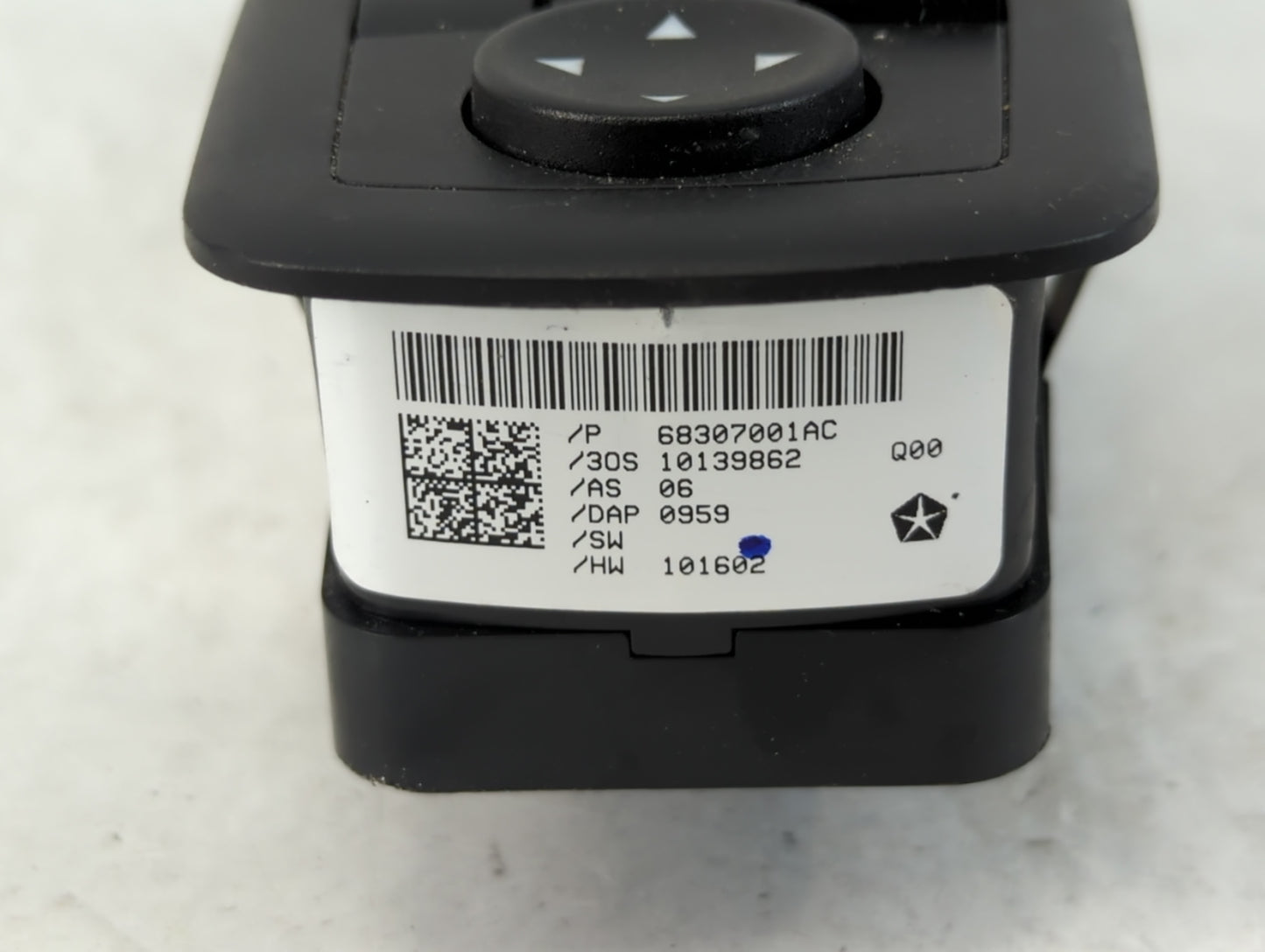 2018-2020 Dodge Journey Master Power Window Switch Replacement Driver Side Left P/N:68307001AC Fits Fits 2018 2019 2020 OEM 