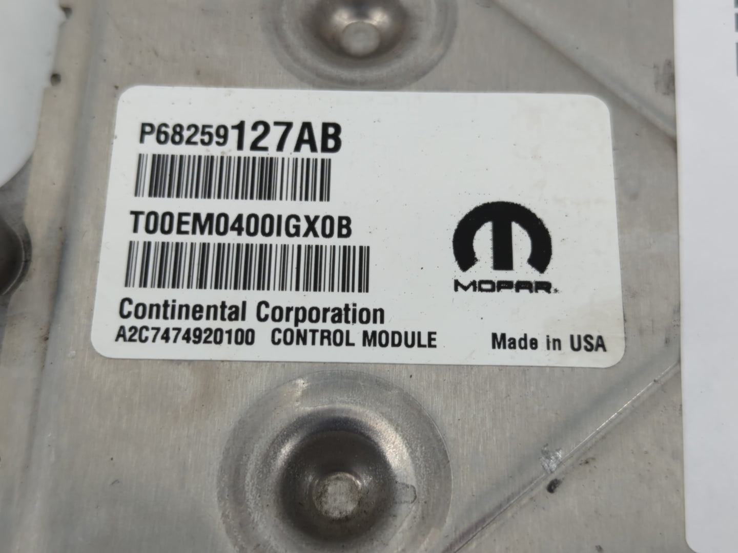 2016-2020 Dodge Journey PCM Engine Control Computer ECU ECM PCU OEM P/N:P68259127AB Fits Fits 2016 2017 2018 2019 2020 OEM U