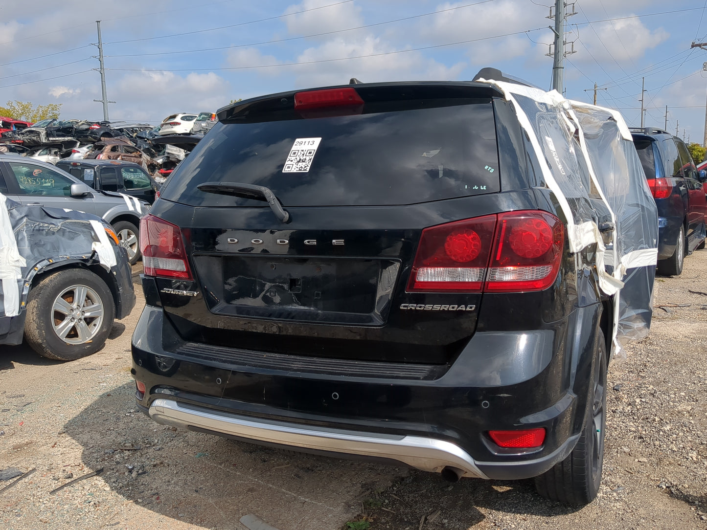 2020 Dodge Journey Trunk/decklid/hatch/tailgate Oem - Oemusedautoparts1.com