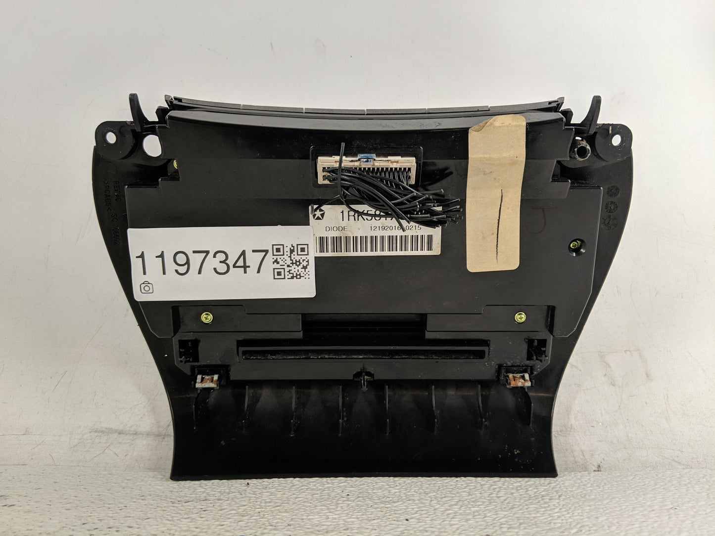 2020 Dodge Journey Climate Control Module Temperature AC/Heater Replacement P/N:1RK581X9AD Fits OEM Used Auto Parts - Oemuse