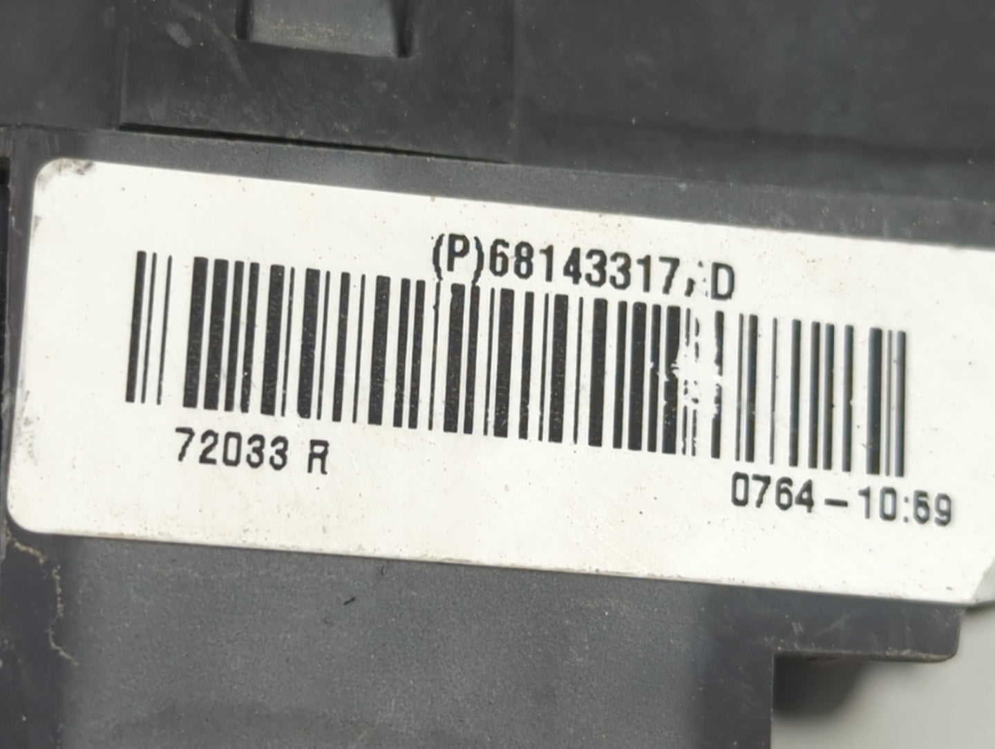 2012-2020 Dodge Journey Fusebox Fuse Box Relay Module Tipm P68143317ad - Oemusedautoparts1.com