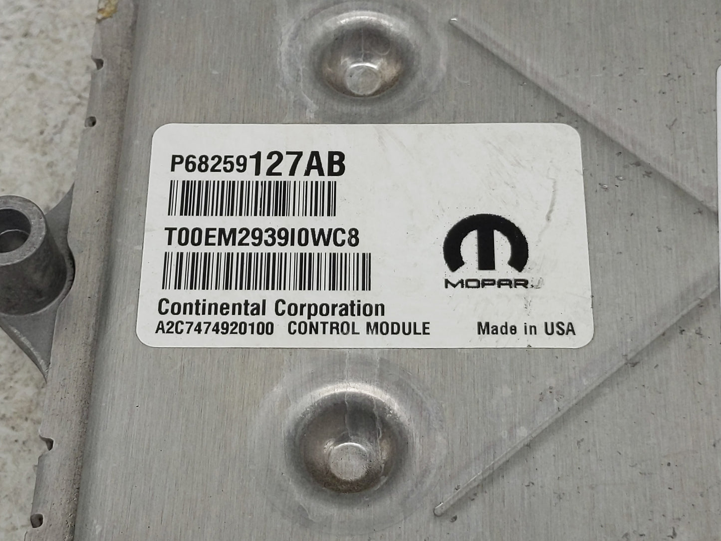 2016-2020 Dodge Journey PCM Engine Control Computer ECU ECM PCU OEM P/N:P68435760AB P68259127AB Fits Fits 2016 2017 2018 201