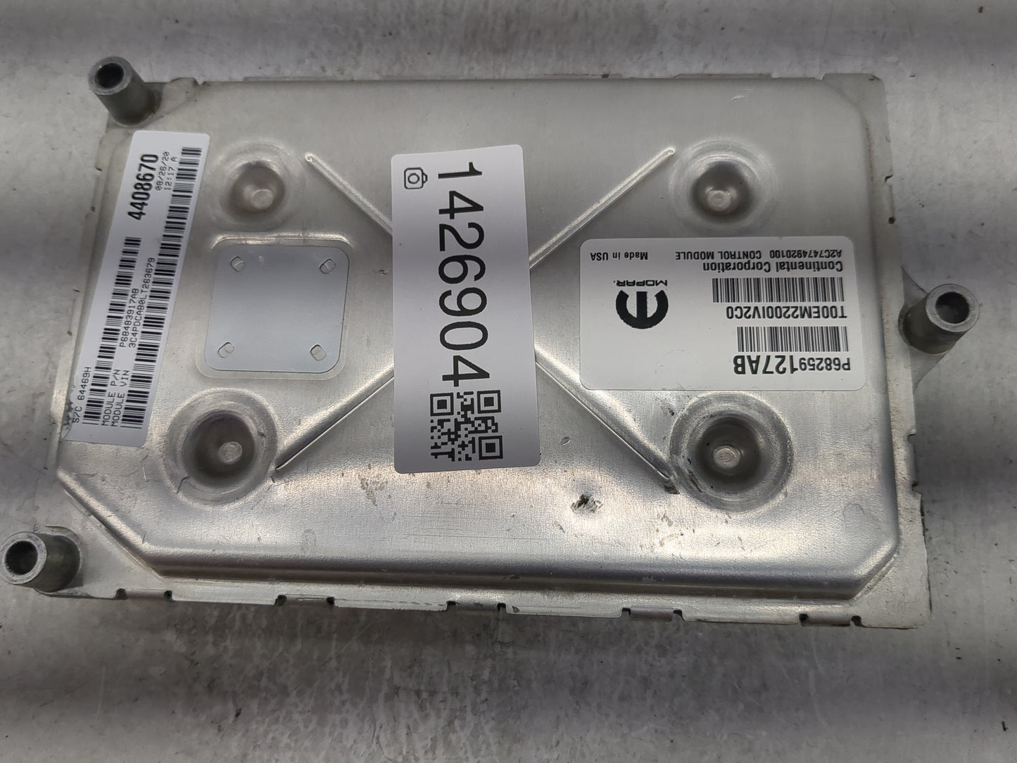 2016-2020 Dodge Journey PCM Engine Control Computer ECU ECM PCU OEM P/N:68259127AB Fits Fits 2016 2017 2018 2019 2020 OEM Us