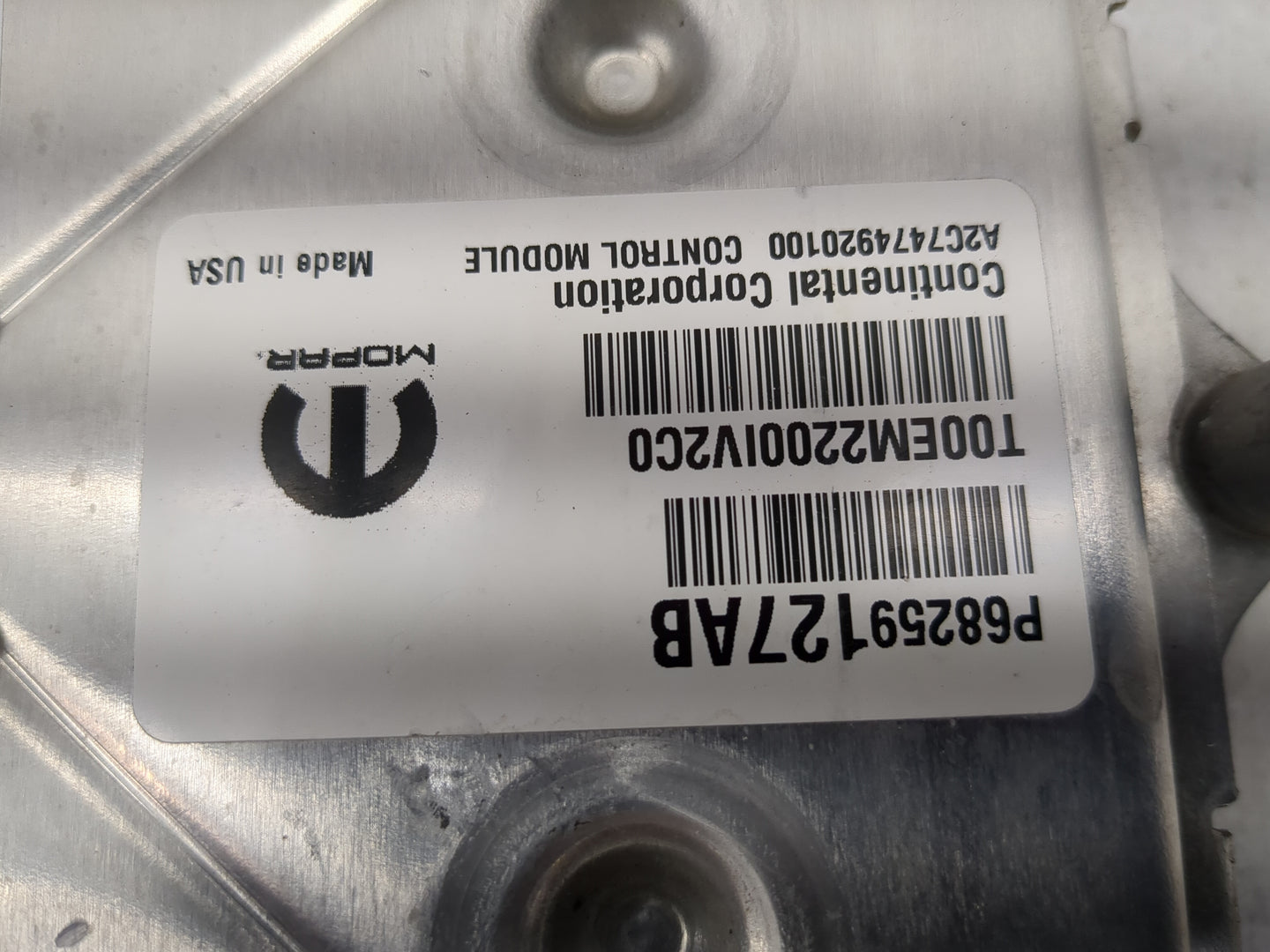 2016-2020 Dodge Journey PCM Engine Control Computer ECU ECM PCU OEM P/N:68259127AB Fits Fits 2016 2017 2018 2019 2020 OEM Us