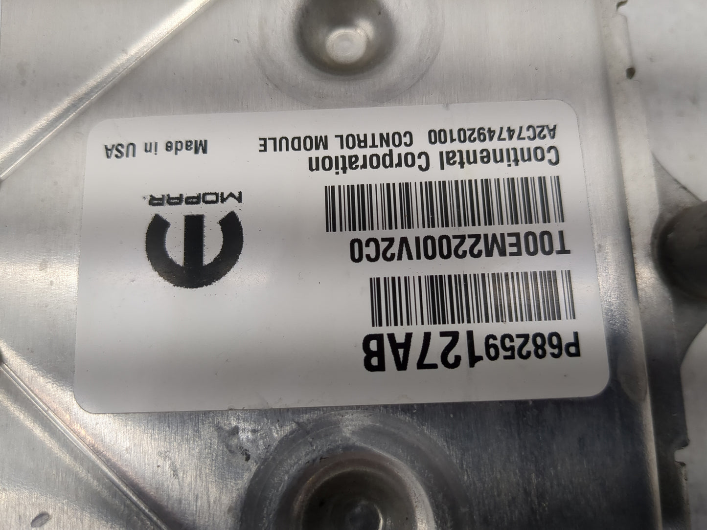 2016-2020 Dodge Journey PCM Engine Control Computer ECU ECM PCU OEM P/N:68259127AB Fits Fits 2016 2017 2018 2019 2020 OEM Us