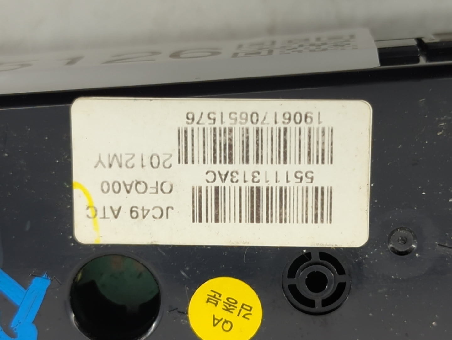 2011-2020 Dodge Journey Climate Control Module Temperature AC/Heater Replacement P/N:55111313AC JC49 ATC Fits OEM Used Auto 