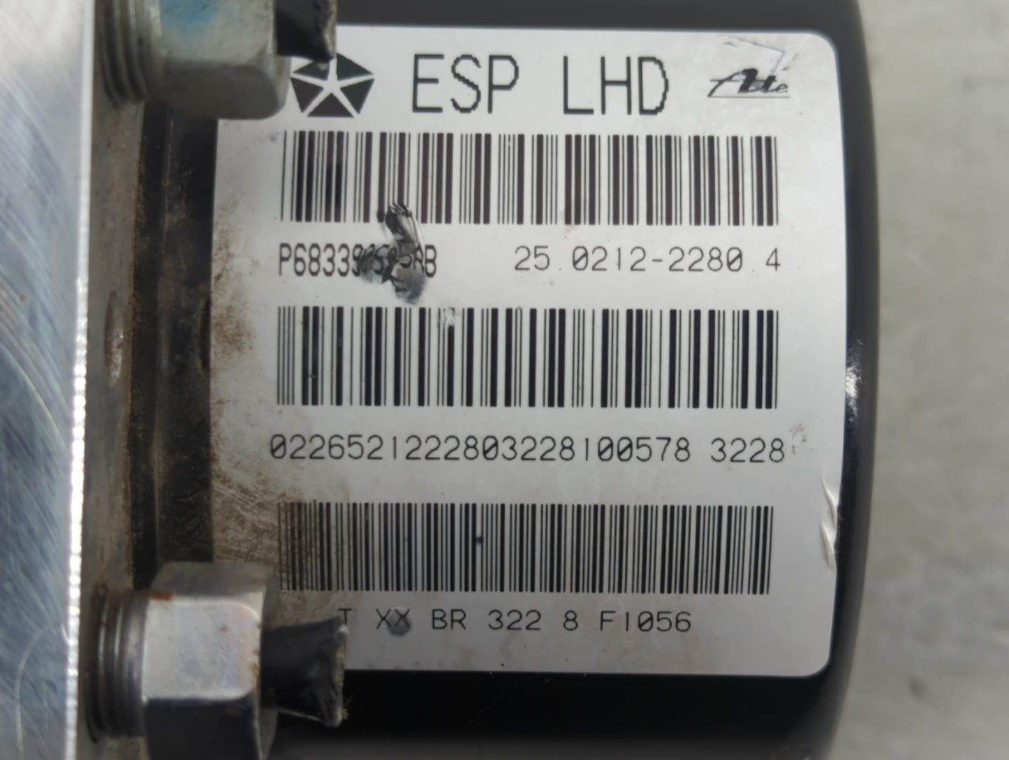 2020 Dodge Journey ABS Pump Control Module Replacement P/N:022652 P68339085AB Fits OEM Used Auto Parts - Oemusedautoparts1.c