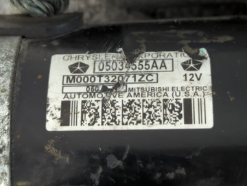 2009-2020 Dodge Journey Car Starter Motor Solenoid OEM P/N:05034555AA 428000-7201 Fits OEM Used Auto Parts