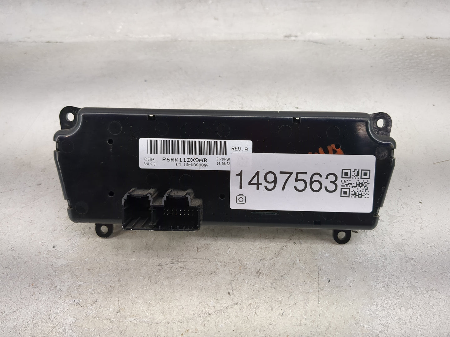 2020 Dodge Promaster 3500 Climate Control Module Temperature AC/Heater Replacement P/N:P6RK11DX9AB Fits Fits 2019 2021 OEM U
