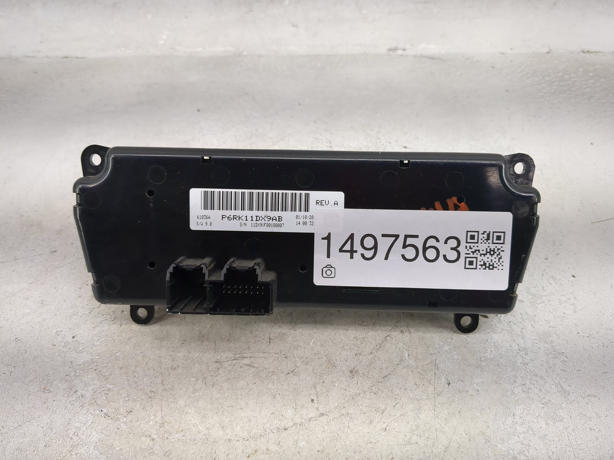 2020 Dodge Promaster 3500 Climate Control Module Temperature AC/Heater Replacement P/N:P6RK11DX9AB Fits Fits 2019 2021 OEM U