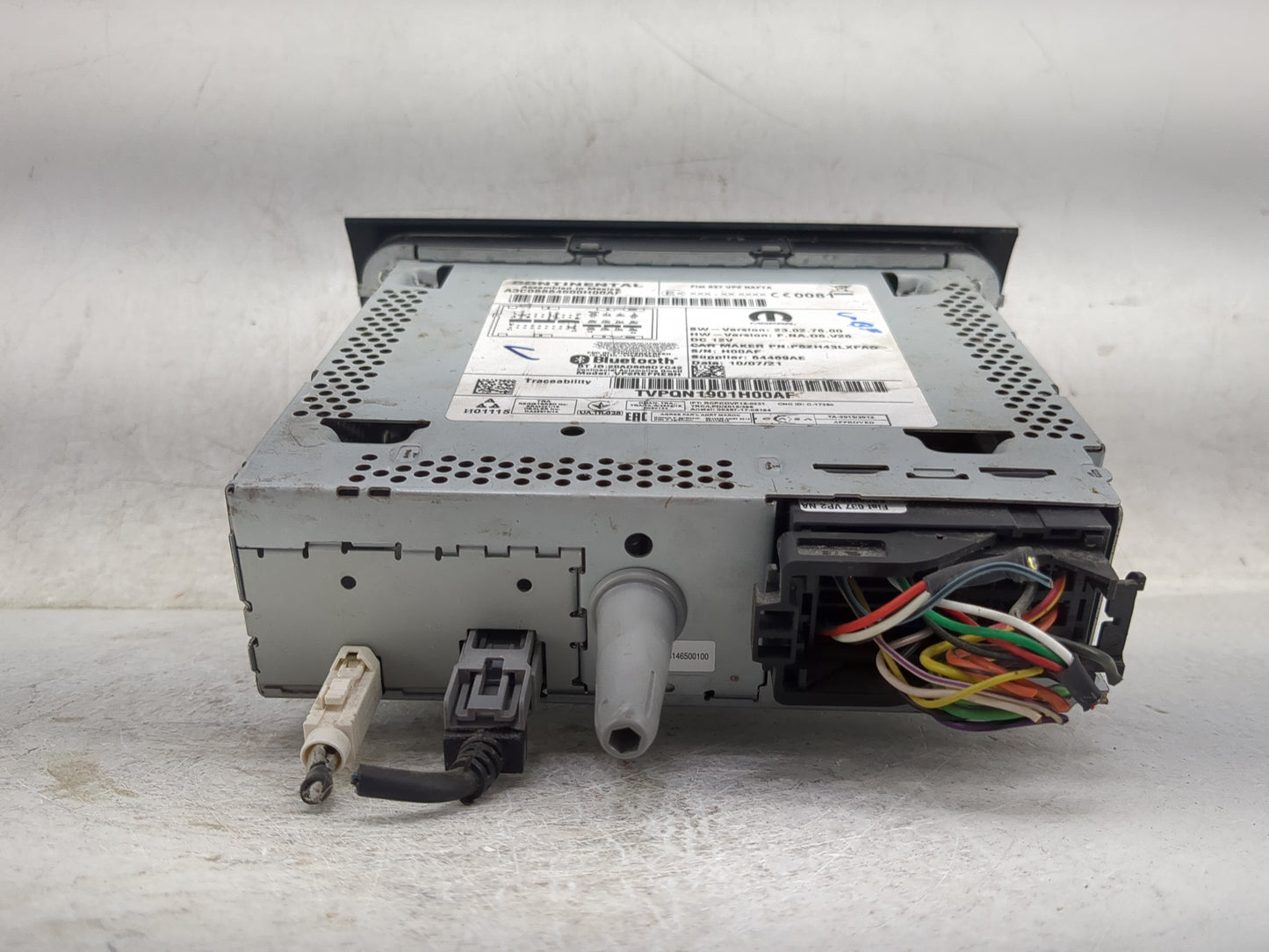 2020 Dodge Ram Radio AM FM Cd Player Receiver Replacement P/N:A3C08884500H00AF P6ZH43LXFAD, VP2REFRESH Fits Fits 2021 OEM Us