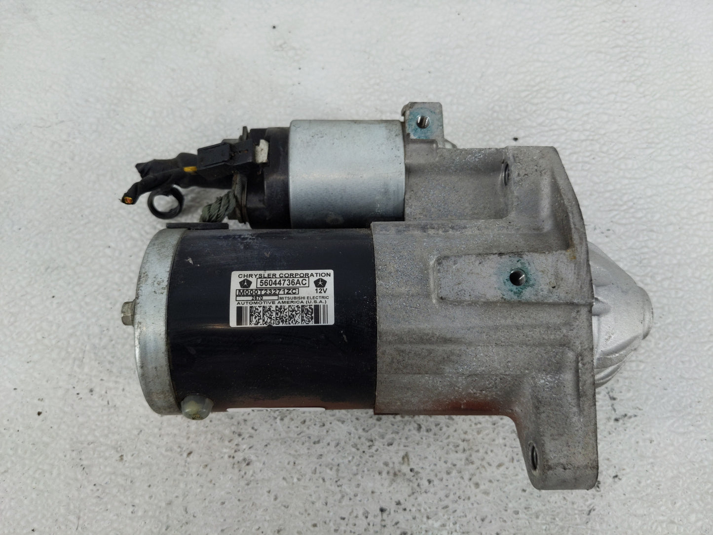 2020 Dodge Ram 1500 Car Starter Motor Solenoid OEM P/N:M000T23271ZC 56044736AC Fits OEM Used Auto Parts - Oemusedautoparts1.