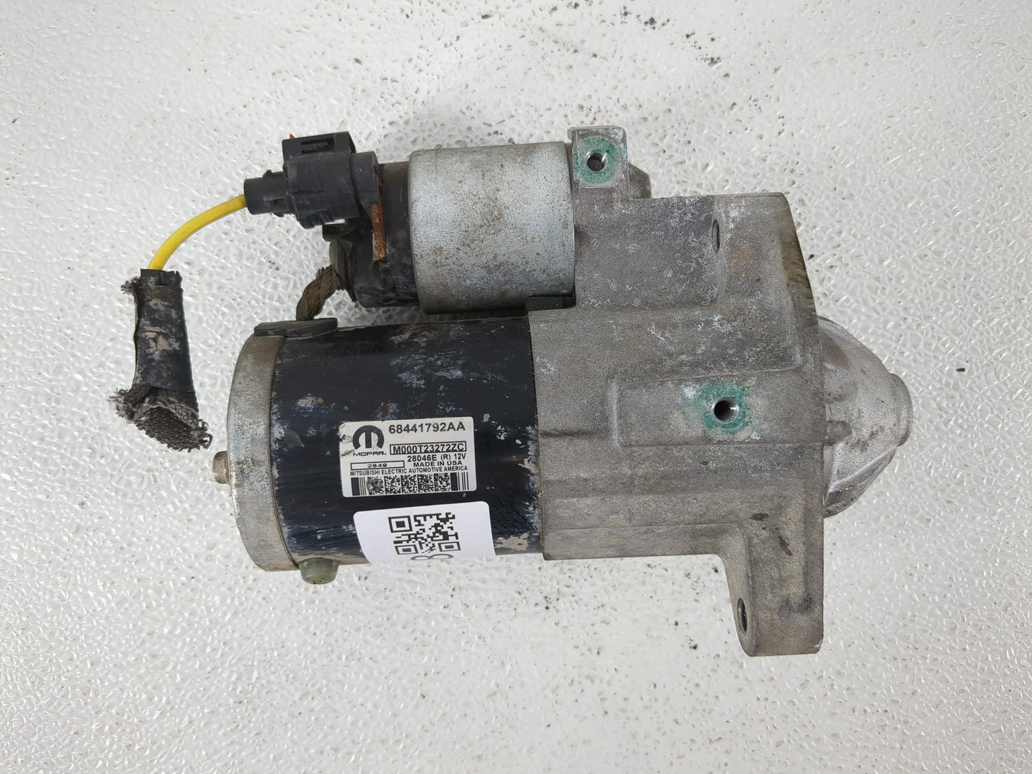 2020 Dodge Ram 1500 Car Starter Motor Solenoid OEM P/N:68441792AA Fits Fits 2021 2022 OEM Used Auto Parts - Oemusedautoparts