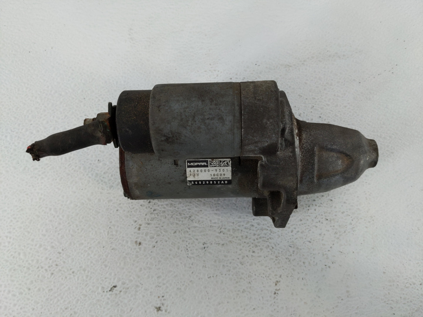 2020 Dodge Ram 1500 Car Starter Motor Solenoid OEM P/N:56029852AB 428000-9301 Fits OEM Used Auto Parts - Oemusedautoparts1.c
