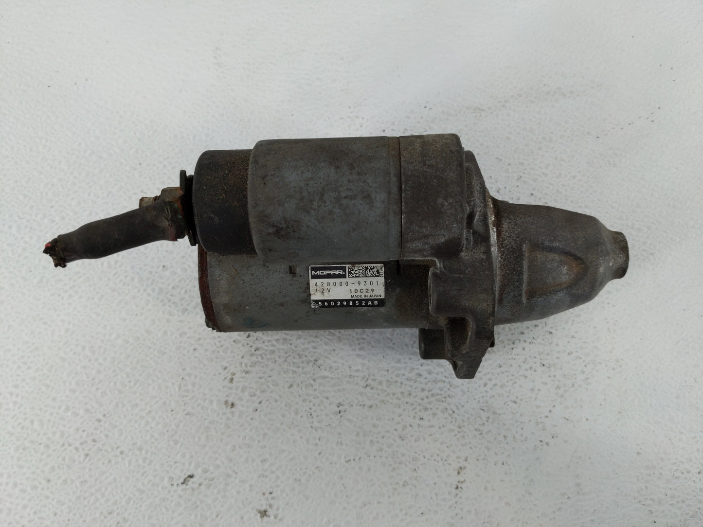 2020 Dodge Ram 1500 Car Starter Motor Solenoid OEM P/N:56029852AB 428000-9301 Fits OEM Used Auto Parts - Oemusedautoparts1.c