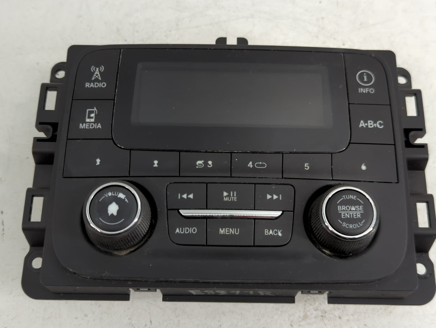 2020 Dodge Ram 1500 Radio AM FM Cd Player Receiver Replacement P/N:68356524AB Fits Fits 2017 2018 2019 OEM Used Auto Parts -