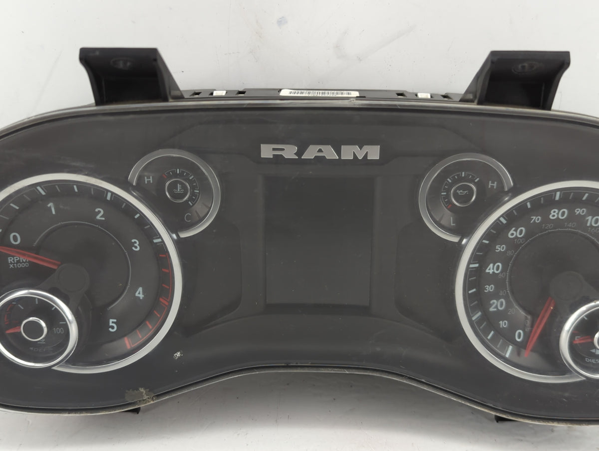2020 Dodge Ram 1500 Instrument Cluster Speedometer Gauges P/N:68437749AB Miles: Fits OEM Used Auto Parts - Oemusedautoparts1