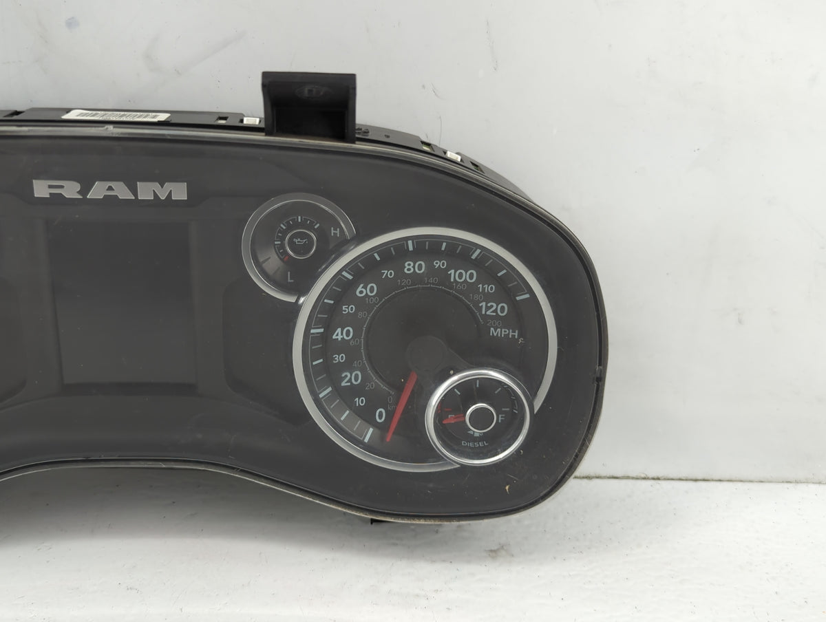 2020 Dodge Ram 1500 Instrument Cluster Speedometer Gauges P/N:68437749AB Miles: Fits OEM Used Auto Parts - Oemusedautoparts1