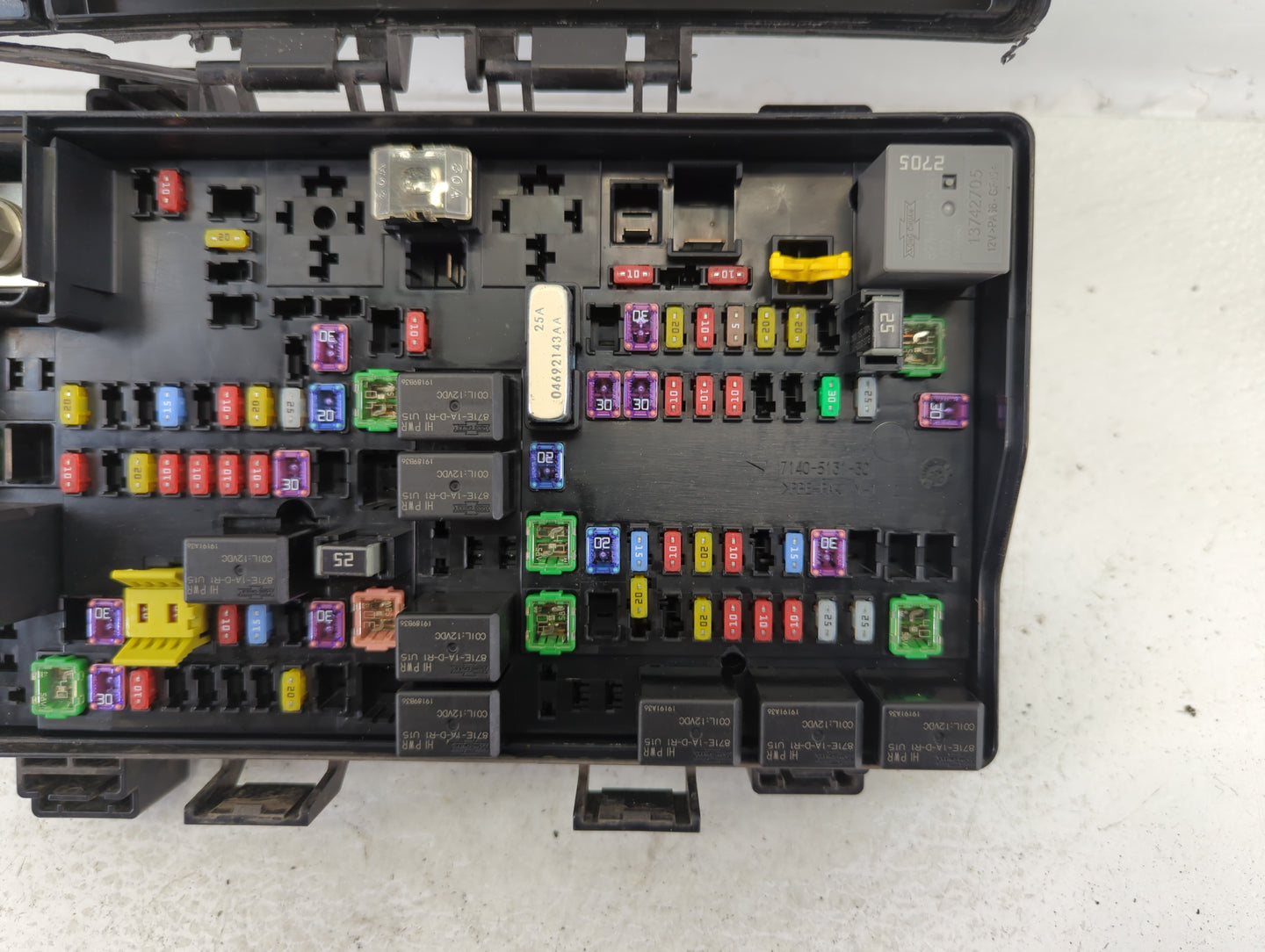 2020 Dodge Ram 1500 Fusebox Fuse Box Panel Relay Module P/N:P68322373AD A Fits OEM Used Auto Parts - Oemusedautoparts1.com