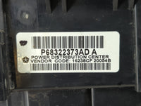 2020 Dodge Ram 1500 Fusebox Fuse Box Panel Relay Module P/N:P68322373AD A Fits OEM Used Auto Parts - Oemusedautoparts1.com