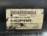2020 Dodge Ram 1500 Car Starter Motor Solenoid OEM P/N:M000TC0371ZC FJ5T-11000-AA Fits Fits 2014 2015 2016 2017 2018 2021 20