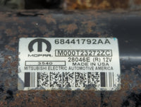 2020 Dodge Ram 1500 Car Starter Motor Solenoid OEM P/N:M000T23272ZC 68441792AA Fits Fits 2021 2022 OEM Used Auto Parts - Oem