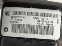 2020 Dodge Ram 2500 Master Power Window Switch Replacement Driver Side Left P/N:68262253AC Fits Fits 2016 2017 2018 2019 202