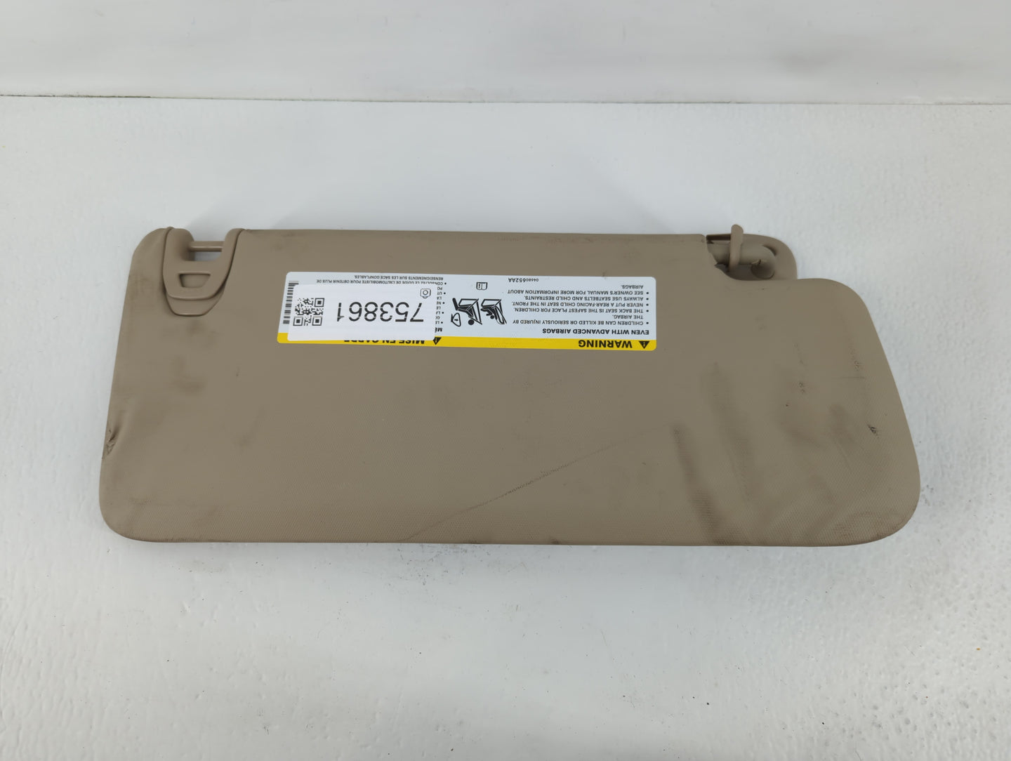 2020 Dodge Ram 2500 Sun Visor Shade Replacement Driver Left Mirror Fits Fits 2019 2021 2022 OEM Used Auto Parts - Oemusedaut
