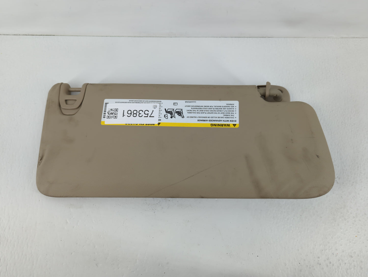 2020 Dodge Ram 2500 Sun Visor Shade Replacement Driver Left Mirror Fits Fits 2019 2021 2022 OEM Used Auto Parts - Oemusedaut