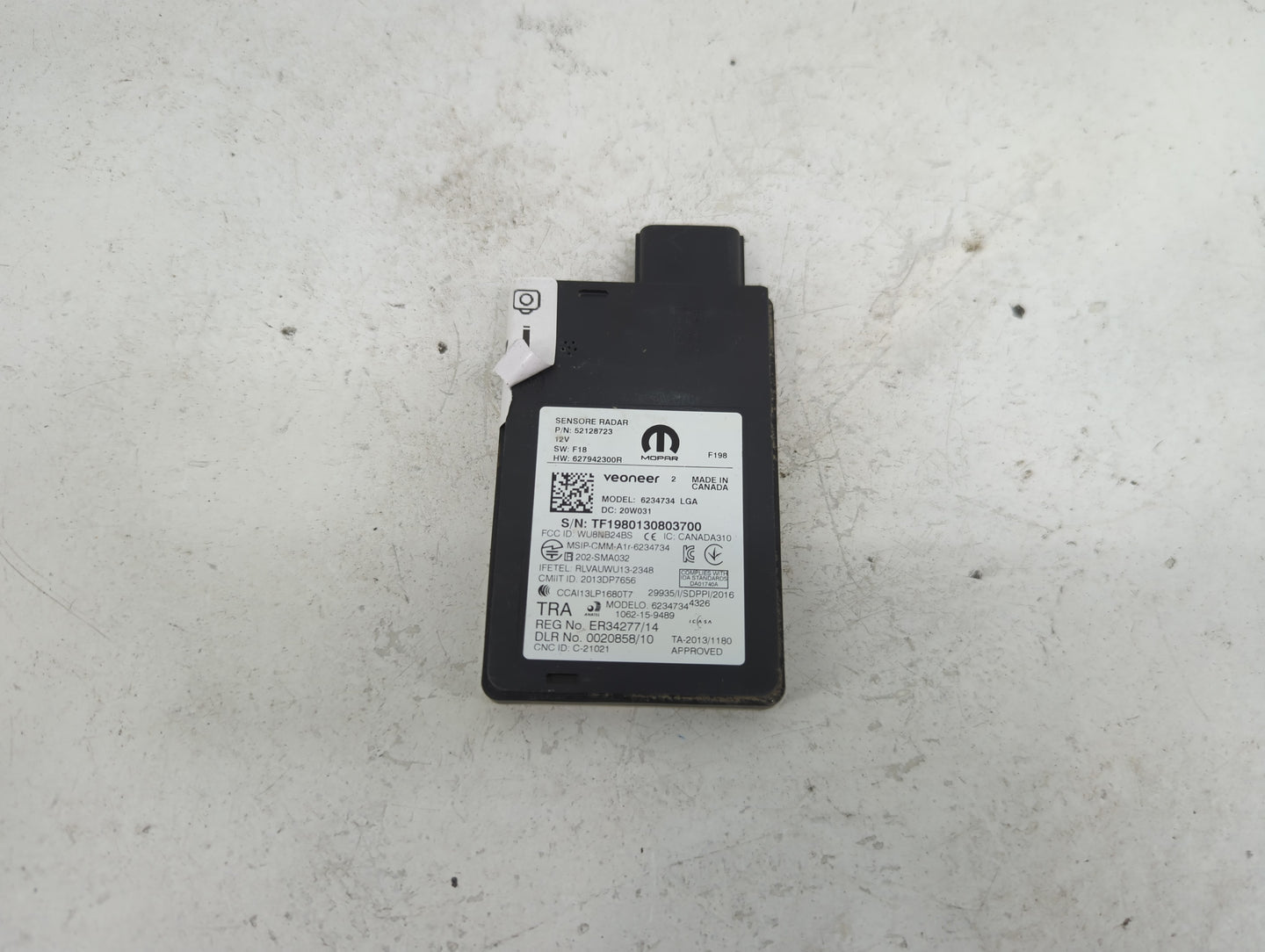 2020 Fiat 500 Back Up Sensor Backup Camera - Oemusedautoparts1.com