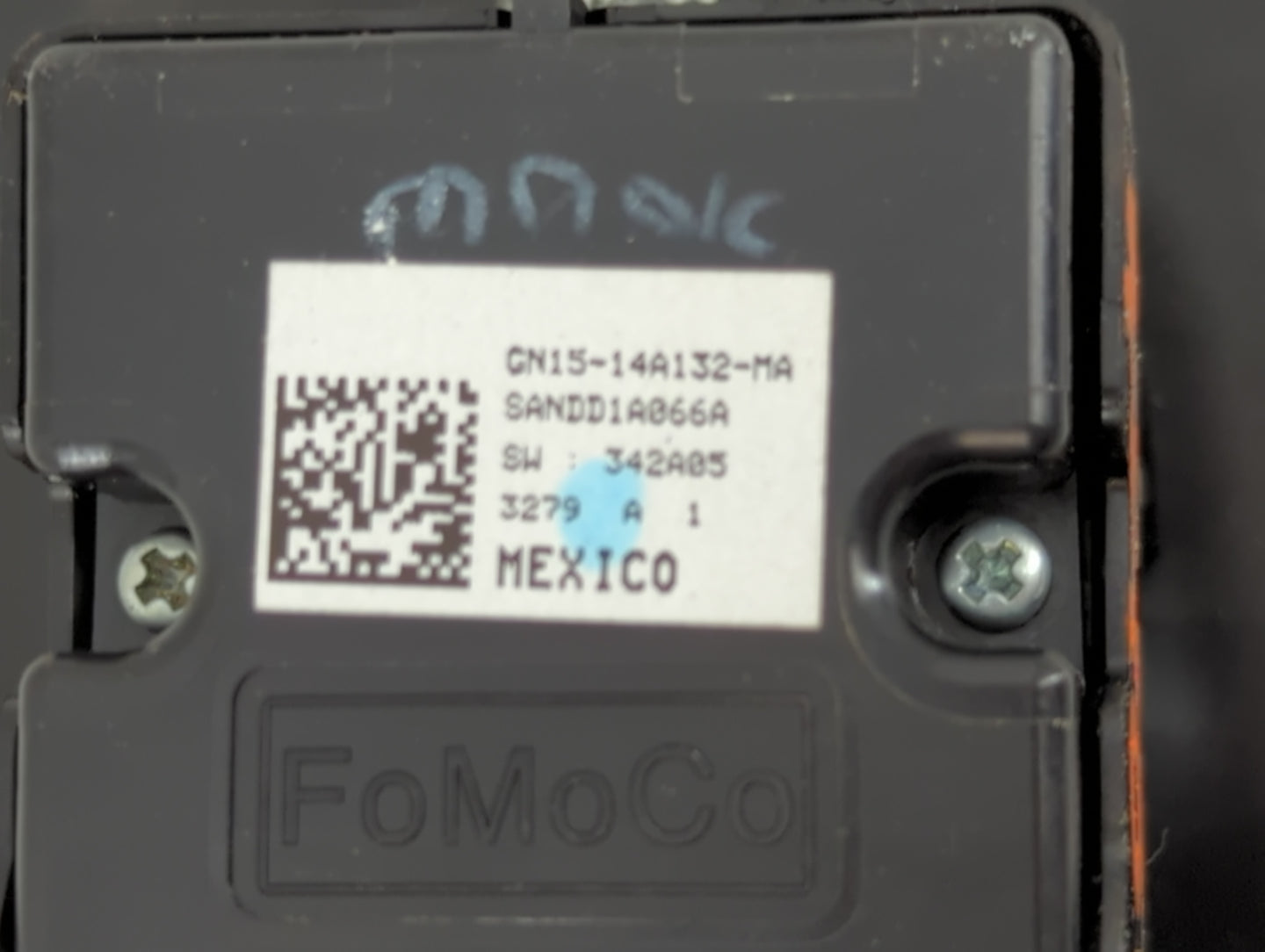 2018-2022 Ford Ecosport Master Power Window Switch Replacement Driver Side Left P/N:GN15-14A132-MA Fits OEM Used Auto Parts 