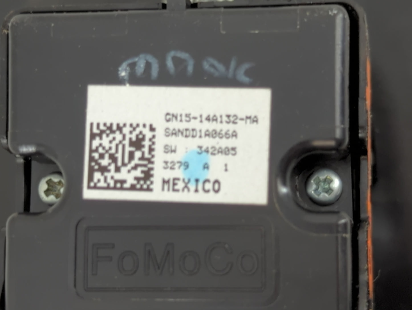 2018-2022 Ford Ecosport Master Power Window Switch Replacement Driver Side Left P/N:GN15-14A132-MA Fits OEM Used Auto Parts 