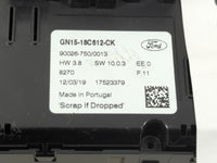 2018-2020 Ford Ecosport Climate Control Module Temperature AC/Heater Replacement P/N:GN15-18C612-CK Fits Fits 2018 2019 2020
