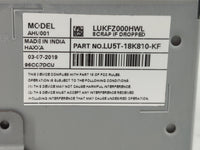 2020 Ford Ecosport Radio AM FM Cd Player Receiver Replacement P/N:LU5T-18K810-KF Fits OEM Used Auto Parts - Oemusedautoparts